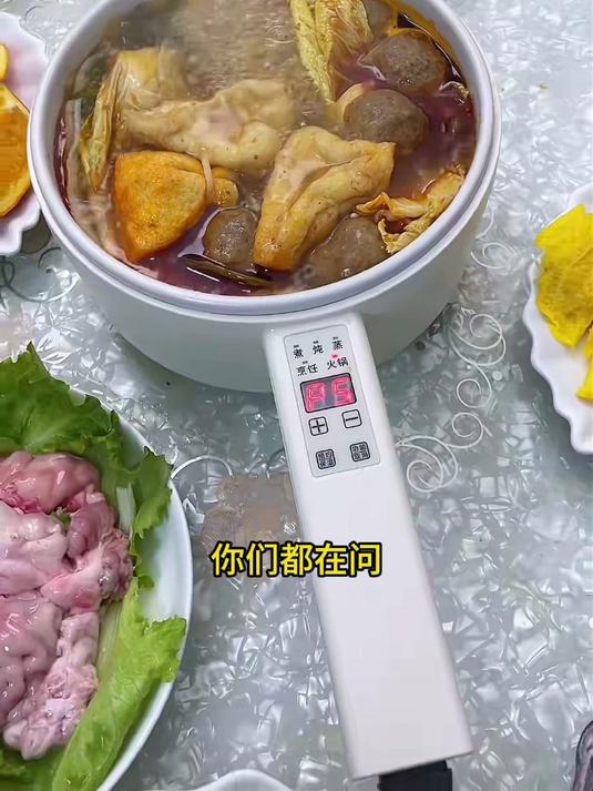 1.6-3升电煮锅,火锅烤肉全能,宿舍必备神器