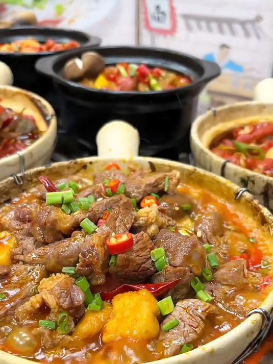 猫冬美食-砂锅菜，多种组合套餐，满足不同人群的口味需求！