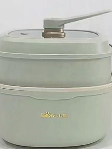 小熊电煮锅,3L 容量的多人共享宝藏锅