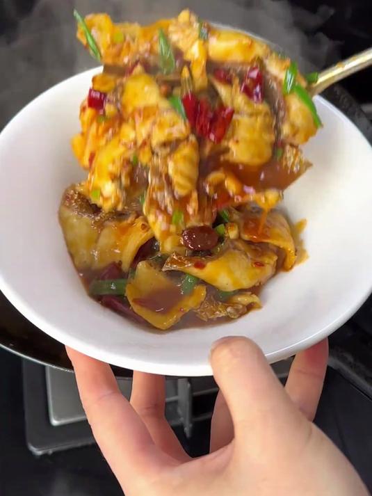 就这个鱼片的做法,香辣入味真的特别好吃