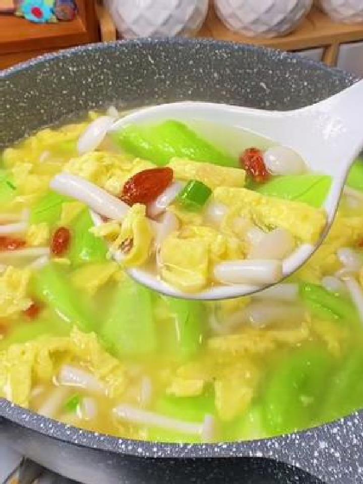 自从做了这个丝瓜虾皮汤,孩子个子蹭蹭涨