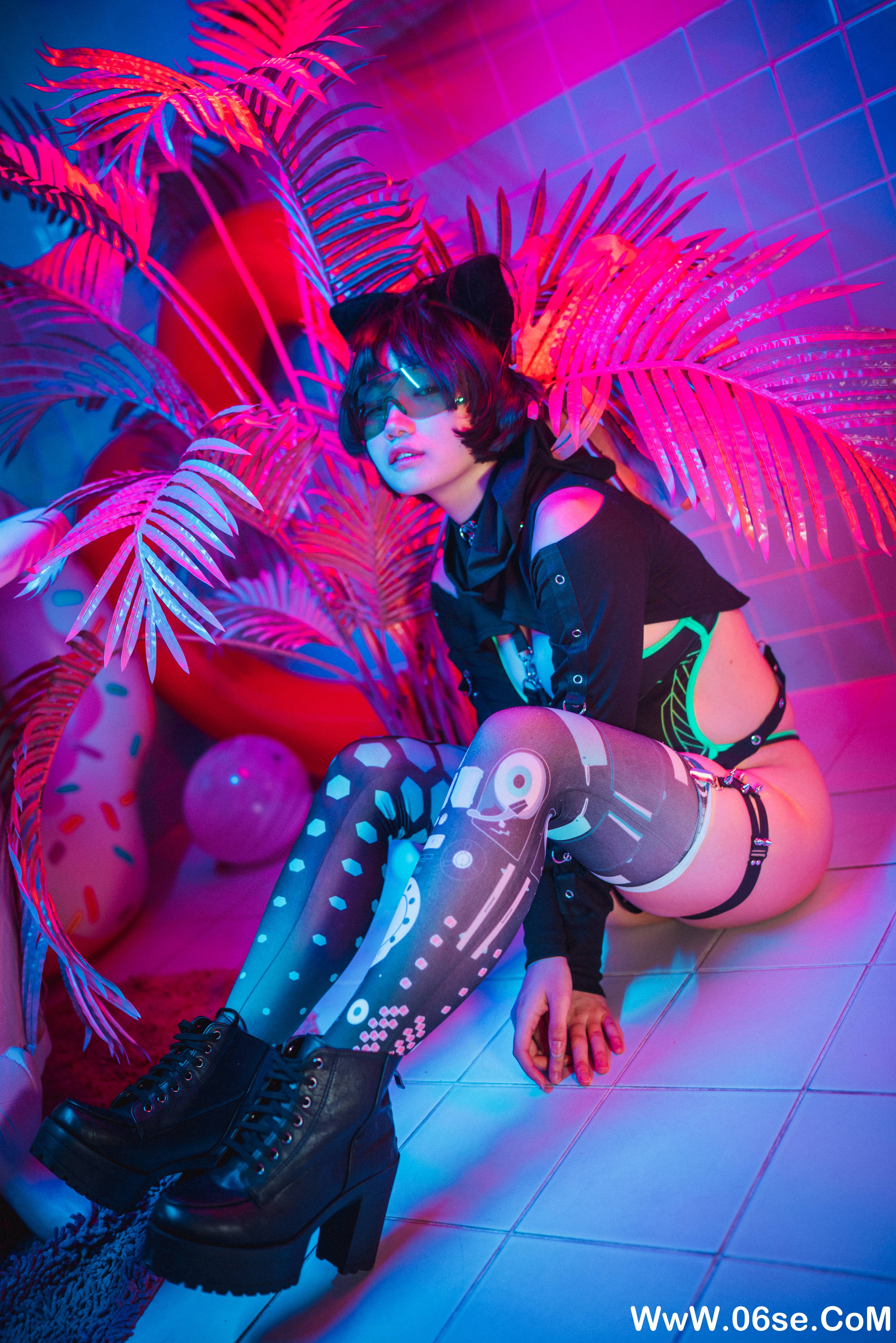 图片[27]-DJAWA — NO.126 Cyberpunk Girl [41P522M]-六色网