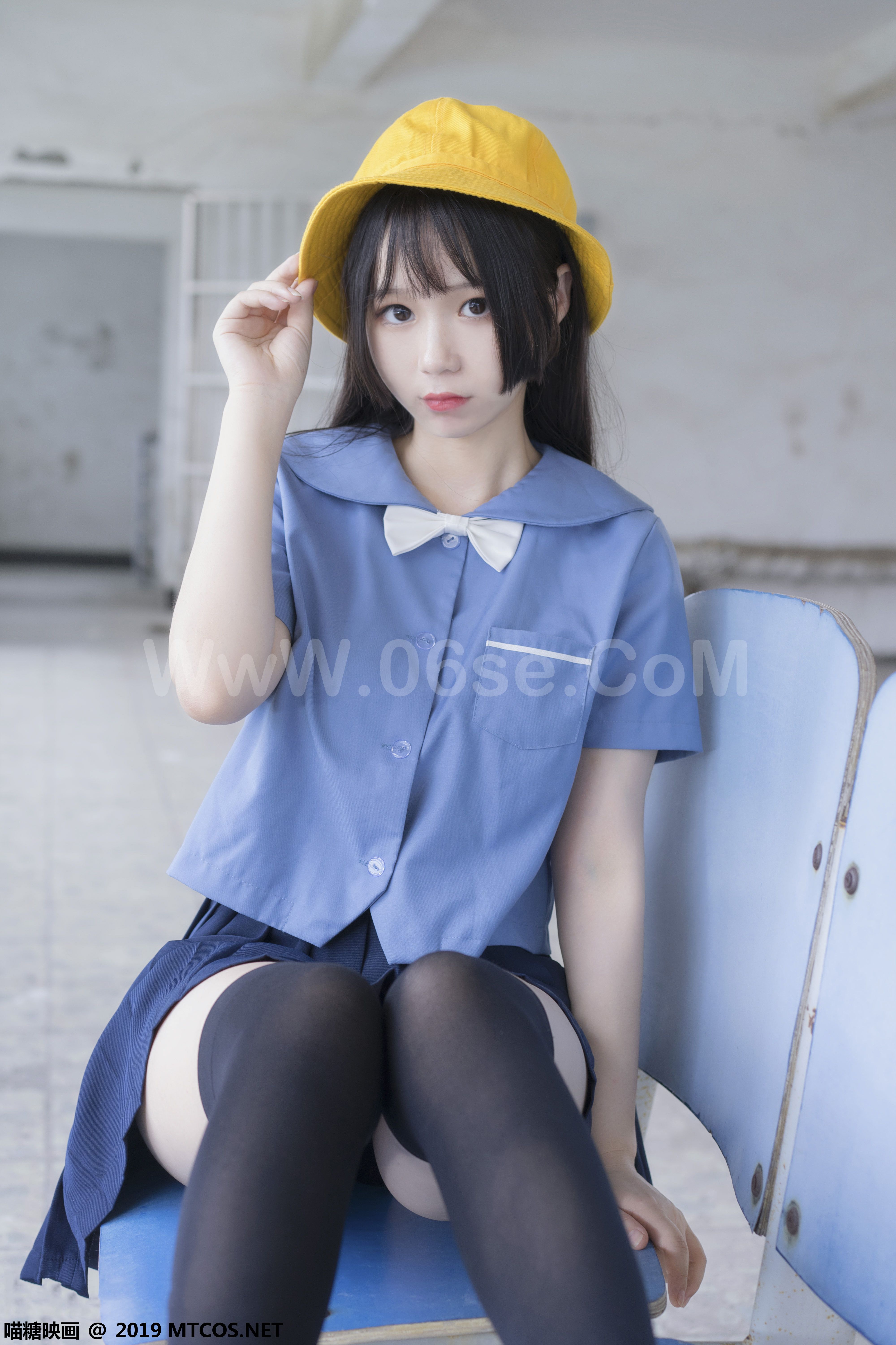 图片[10]-[MTCos] 喵糖映画 Vol.070 半度度度喵 小黄帽女孩-六色网