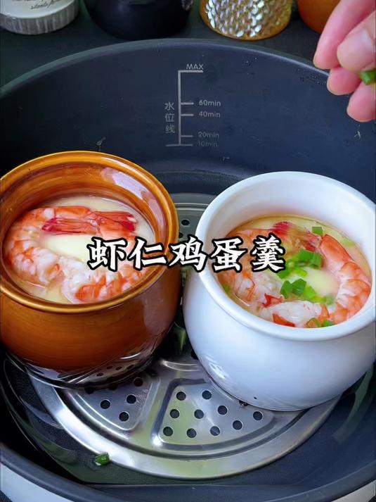 孩子爱吃的虾仁鸡蛋羹，这样做QQ弹弹入口即化，跟布丁一样滑嫩