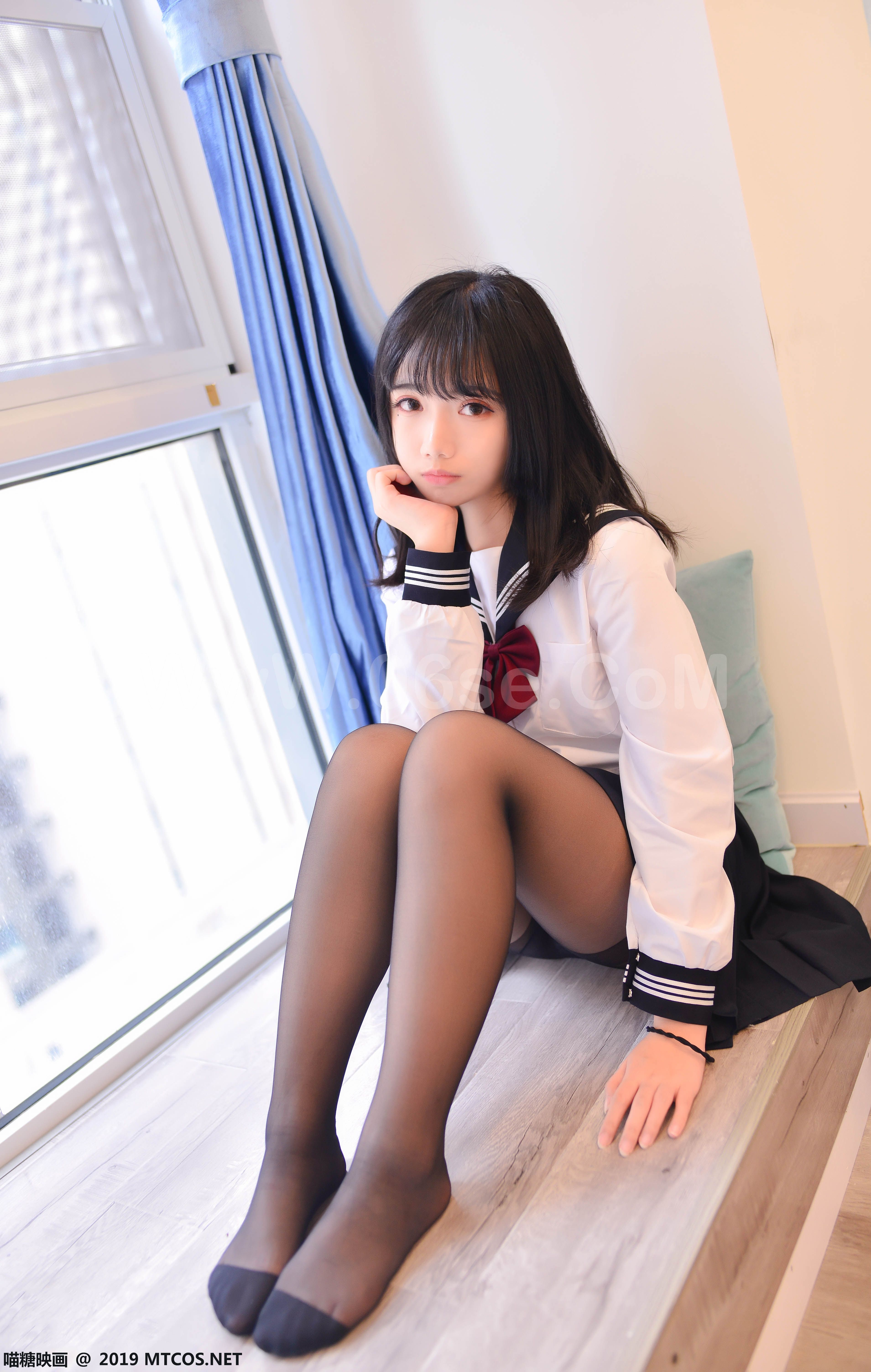 图片[5]-[MTCos] 喵糖映画 Vol.064 制服下的死水库-六色网