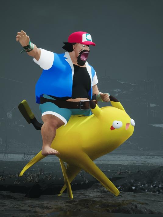 皮卡啾大战可达鸭