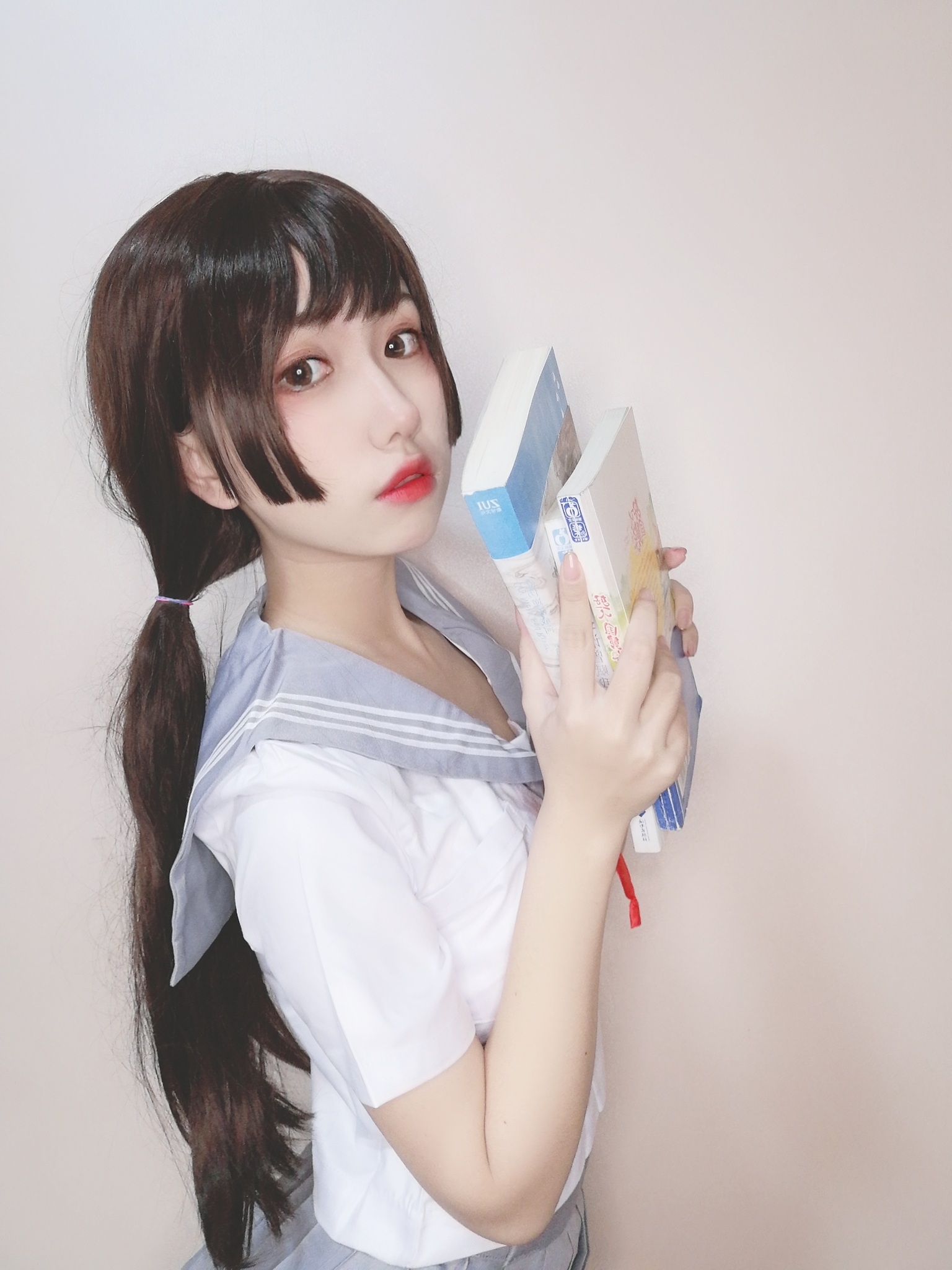 图片[6]-芋圆侑子SJ_ NO.014 – 白丝jk[77P+9V133M]-六色网