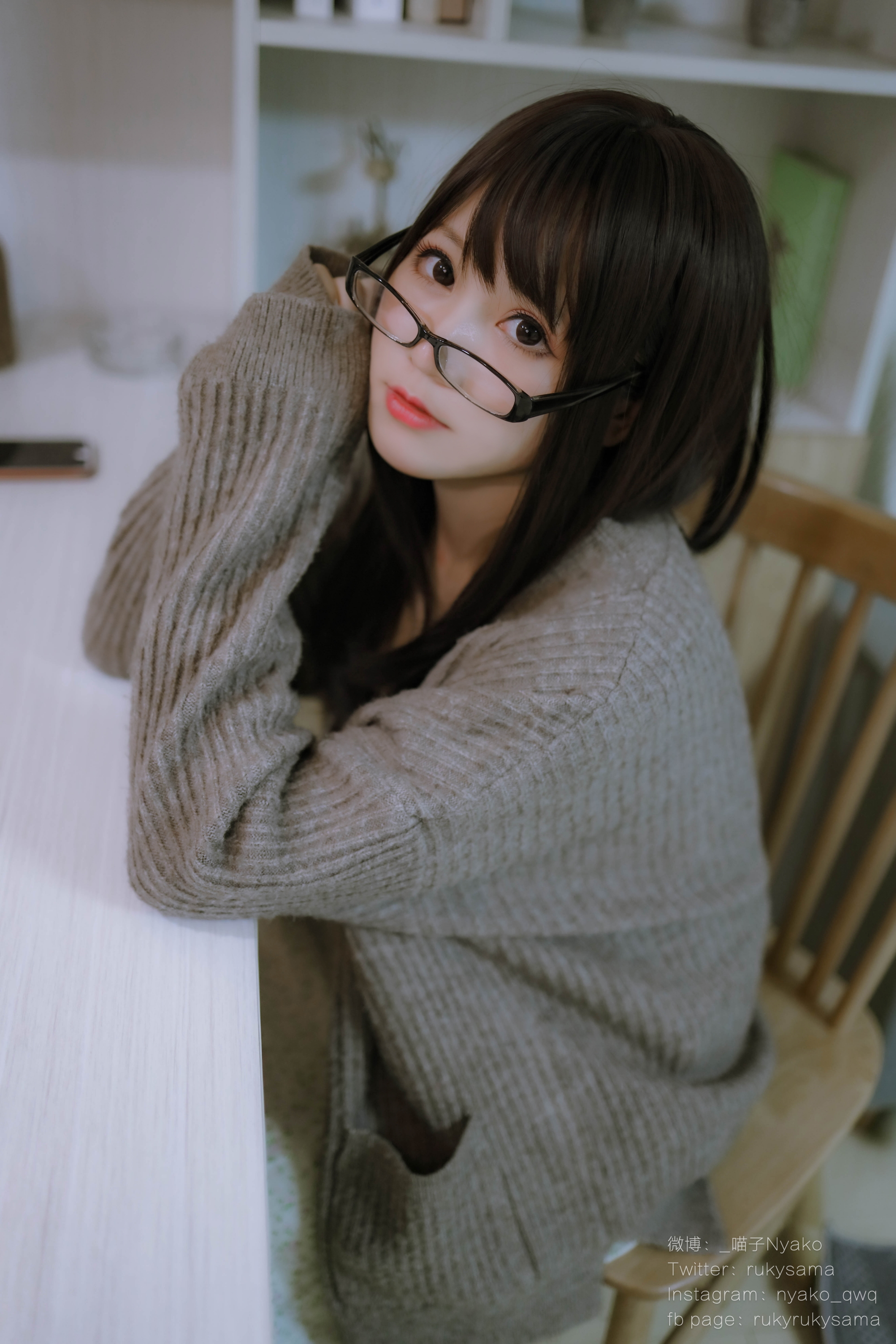 图片[4]-Nyako喵子 NO.024 – 便服 [73P+1V440M]-六色网