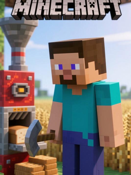 《我的世界》自动面包机 制作教程 轻松批量生产