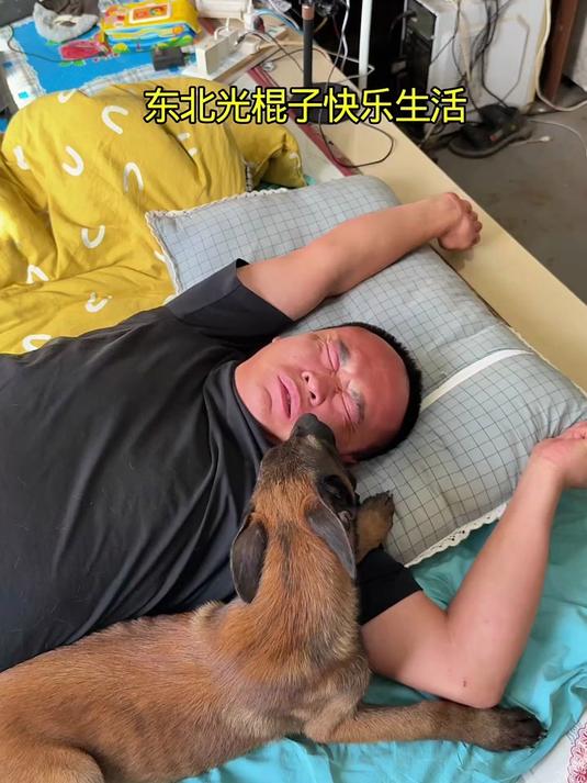 东北单身汉收拾园子的荒草再做个二米饭和酱炖马肉