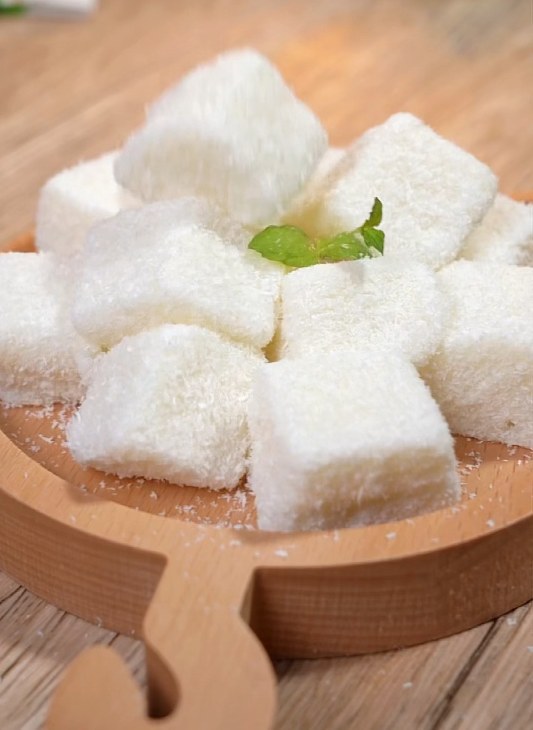 最爱奶香小方糕