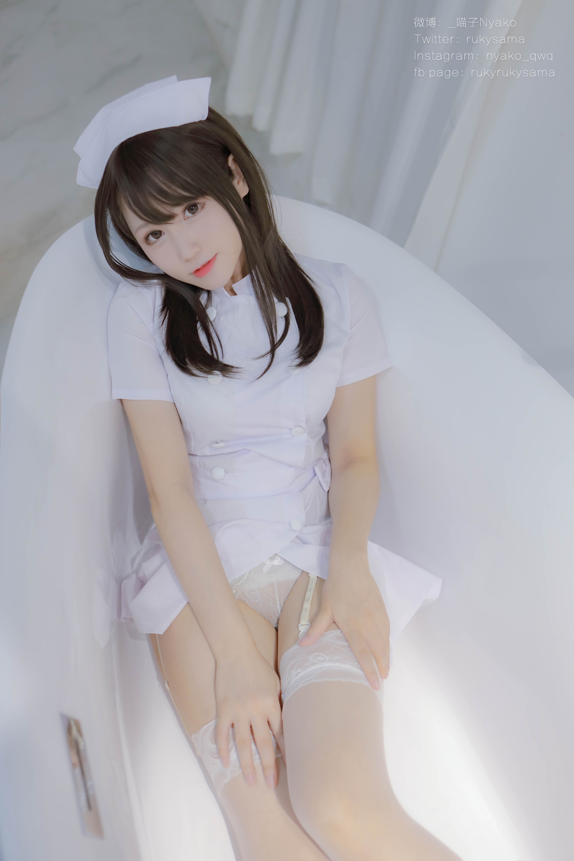 图片[110]-Nyako喵子 NO.026 – 秘密病栋[130P+2V882M]-六色网