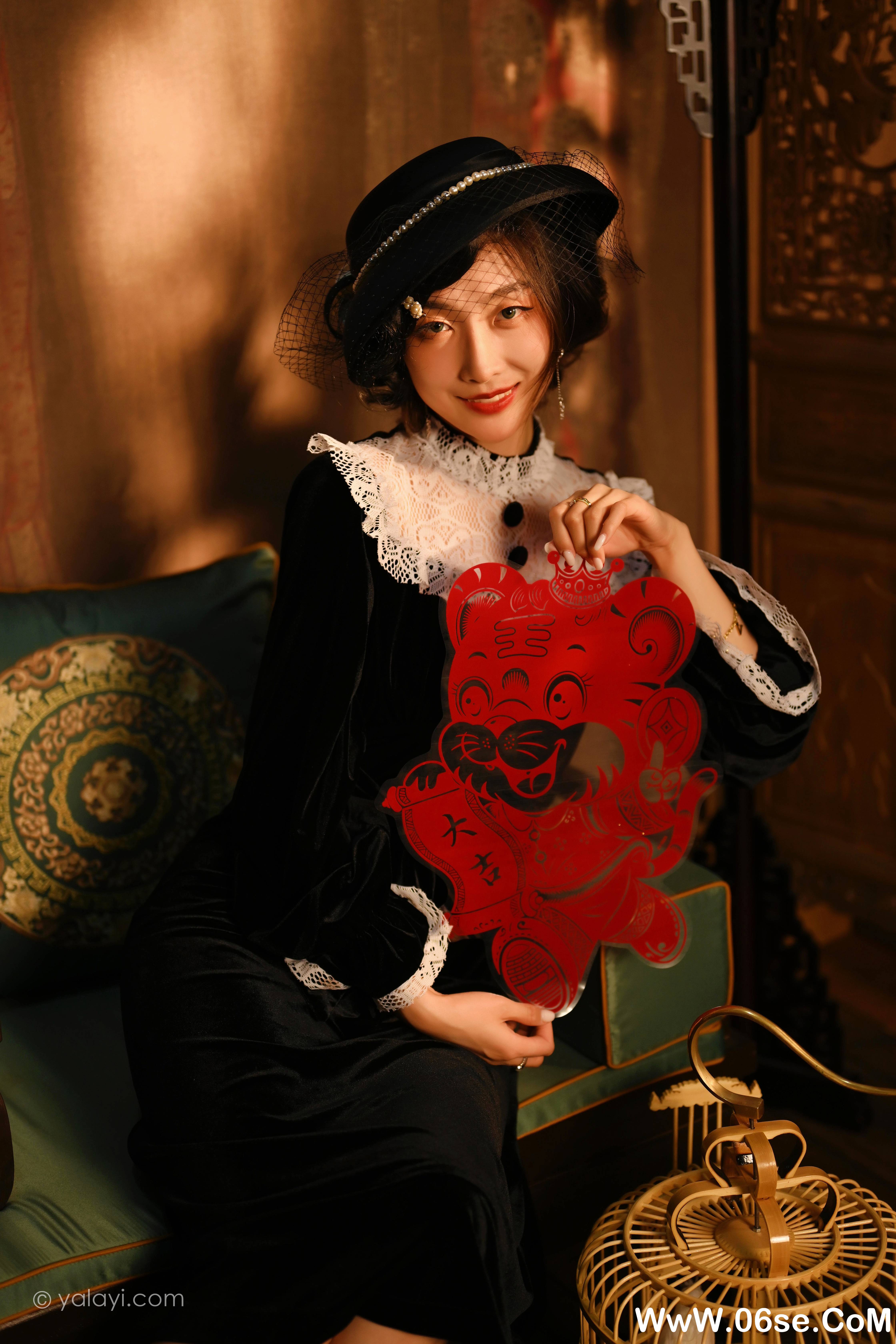 图片[6]-[YALAYI雅拉伊] 2022.01.15 NO.883 佳佳《莫忘我》[42+1P470M]-六色网