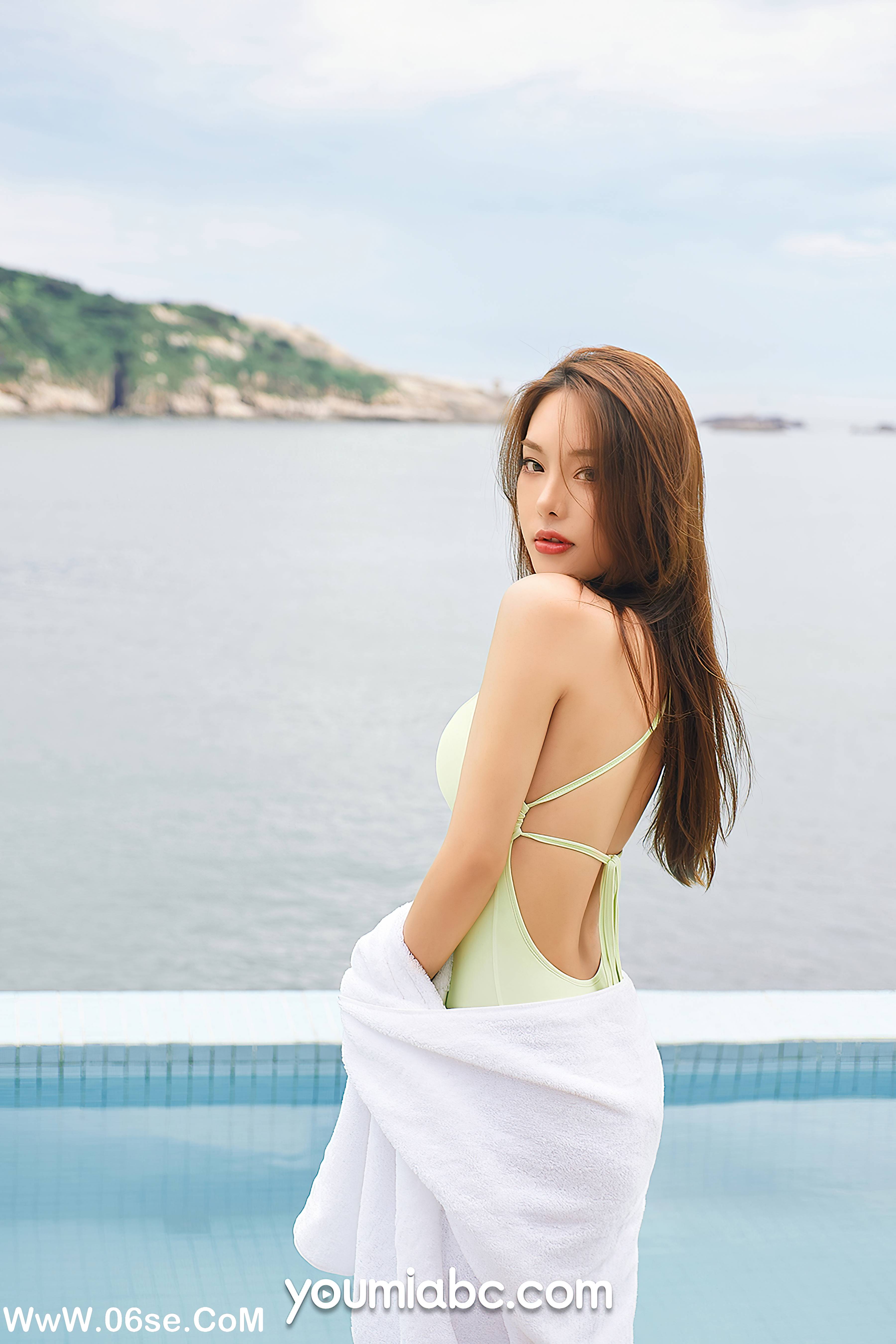 图片[26]-[YouMi尤蜜] 2020.10.16 浸湿の比基尼 陈圆圆[55+1P0.99G]-六色网