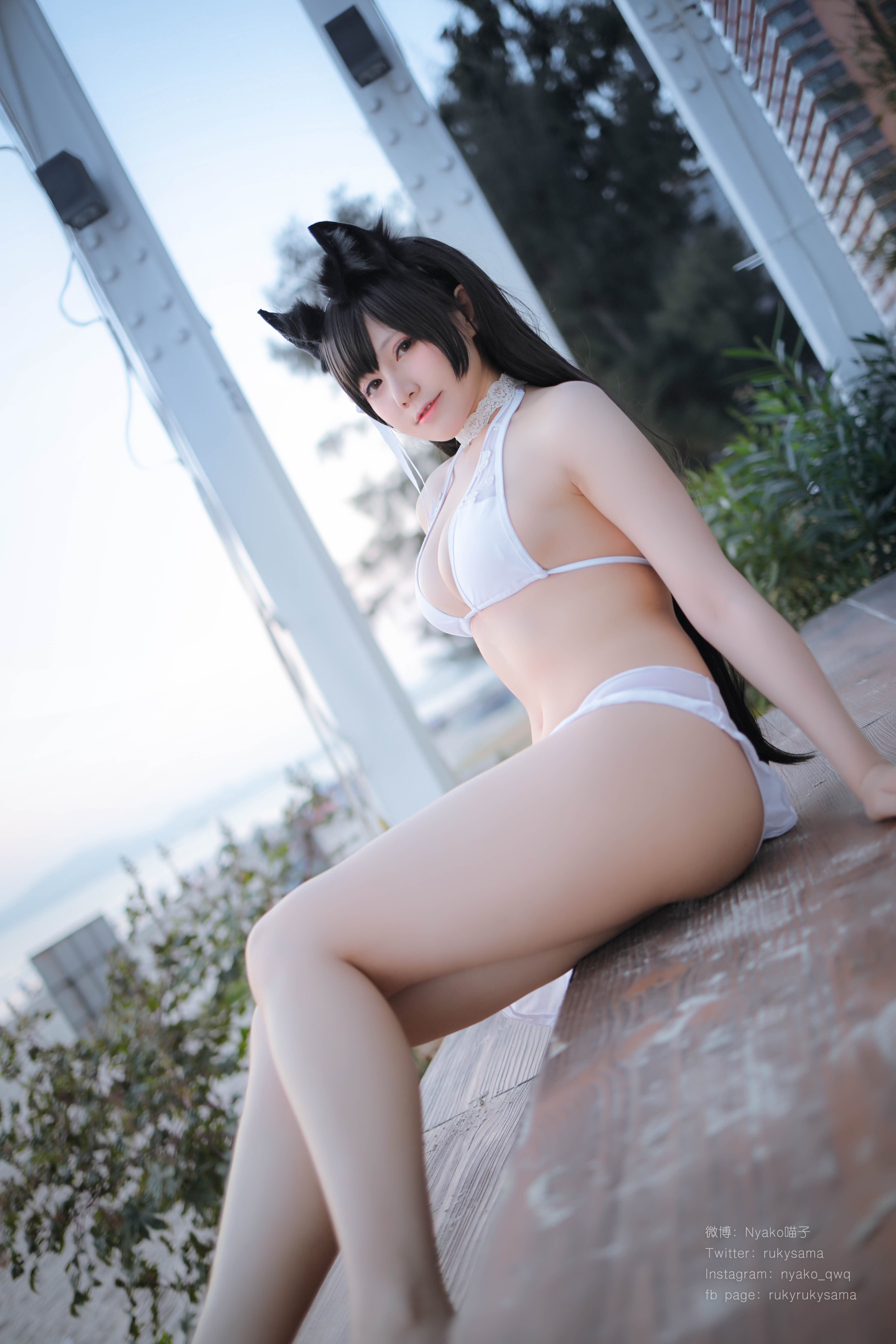 图片[15]-Nyako喵子 NO.011 – 爱宕泳装[25P31M]-六色网