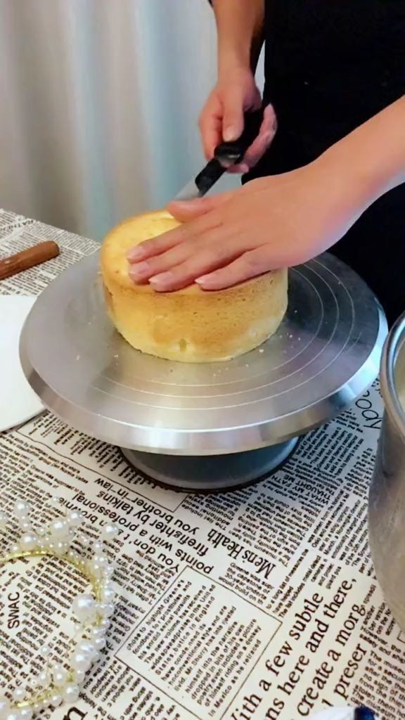 海藻女王皇冠蛋糕