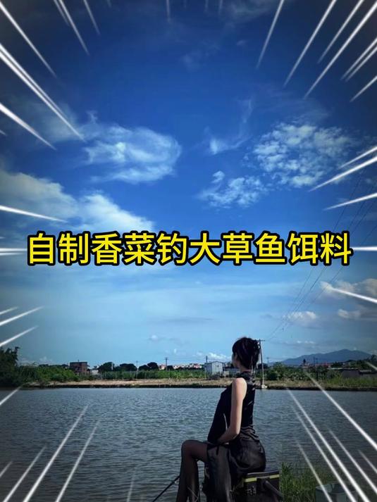 99%人不知道的野钓秘方，自制香菜钓大草鱼饵料