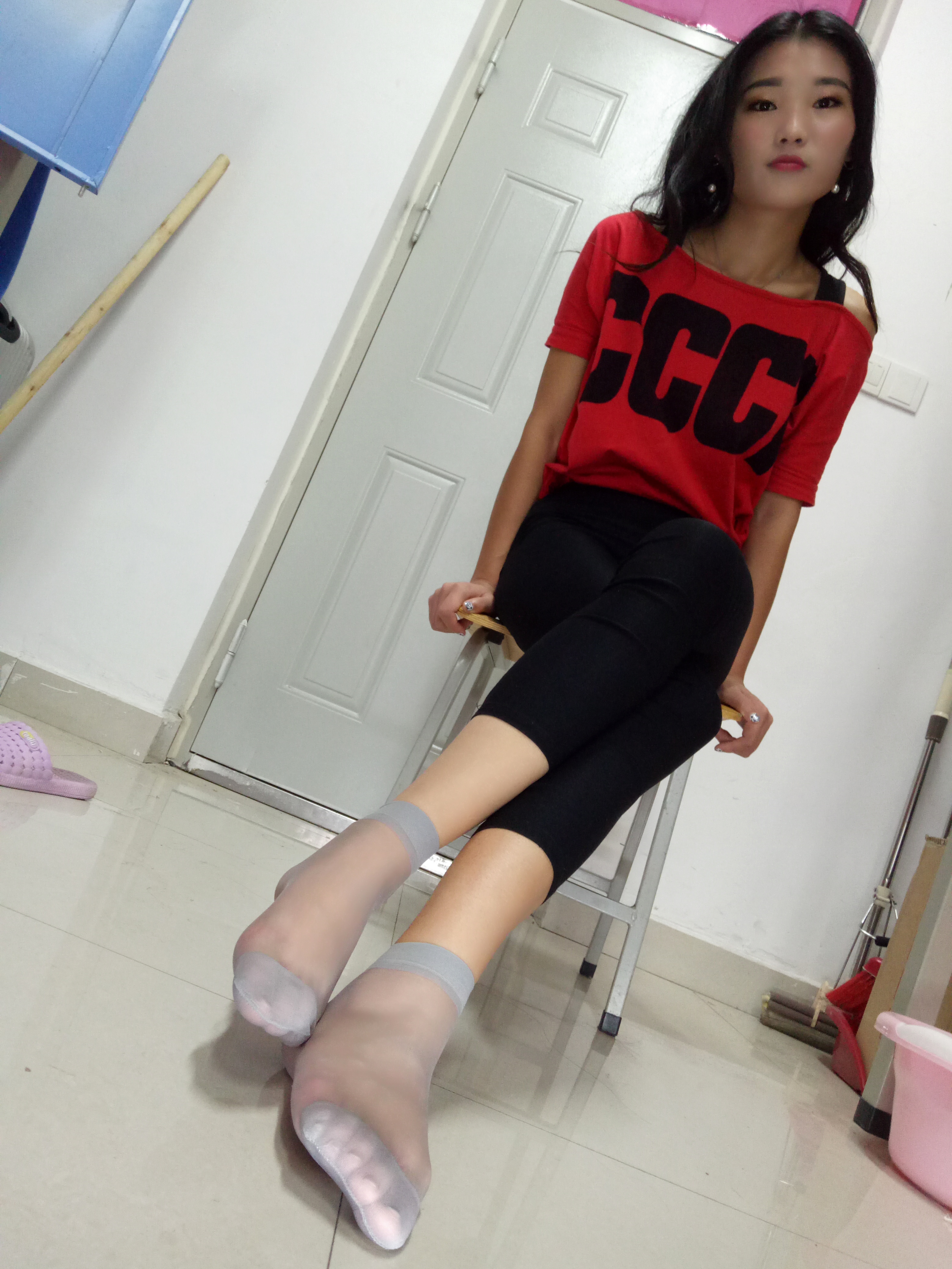 图片[25]-学妹校园寝室短丝系列037期 秦瑾&王莉莉[126P395M]-六色网