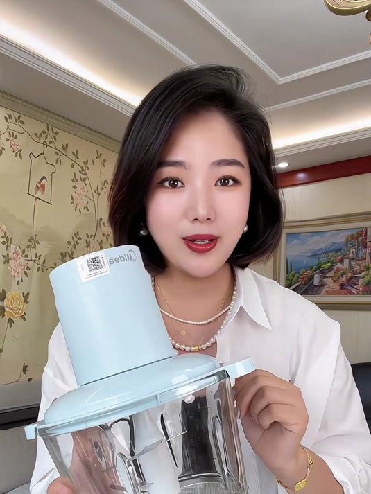 美的绞肉机,操作简单易上手,绞馅搅碎辅食,适配多种烹饪需求