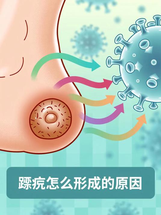 跖疣怎么形成的原因