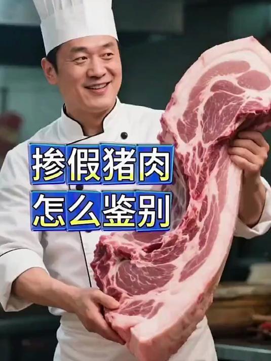 怕买到假猪肉？学会这几招，轻松分辨真假，别再花冤枉钱