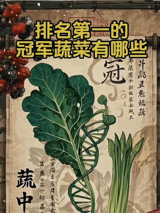 排名第一的冠军蔬菜有哪些