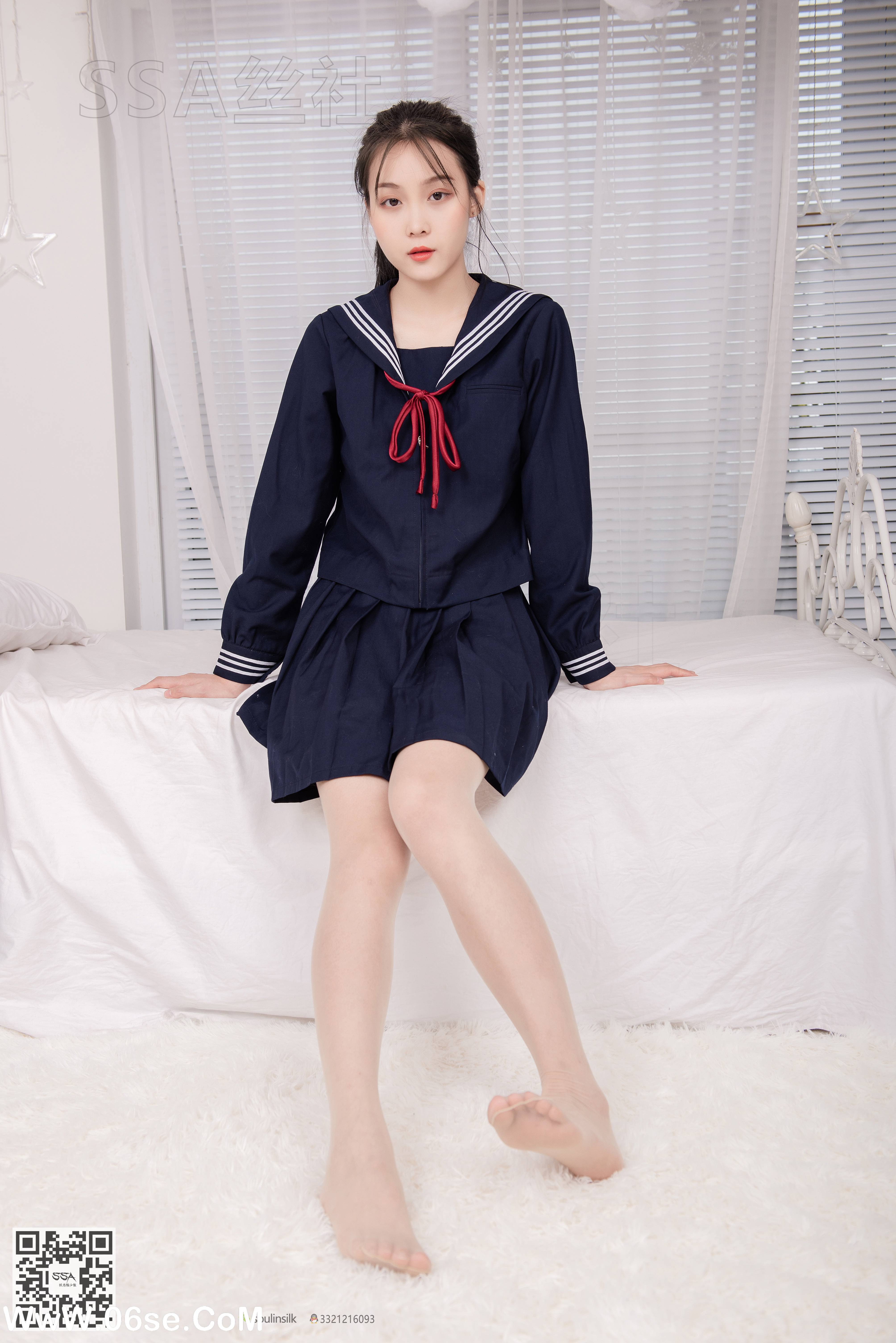 图片[113]-[SSA丝社] NO.142 丽萍 JK制服的穿搭示范[133P1.61G]-六色网