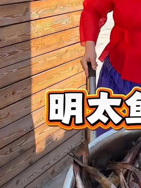 供销社来了五十斤明太鱼，直接一盆给端回来
