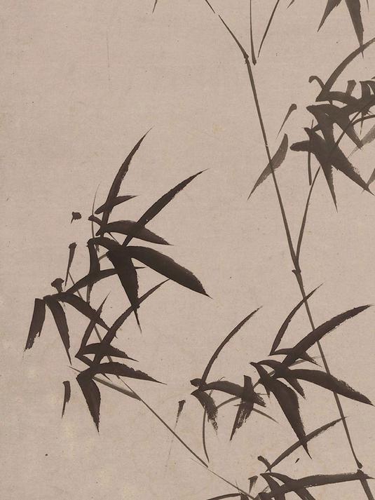 他号称诗书画百年来芜敌,扬州八怪他“蕞狂放”,启功对他很敬佩