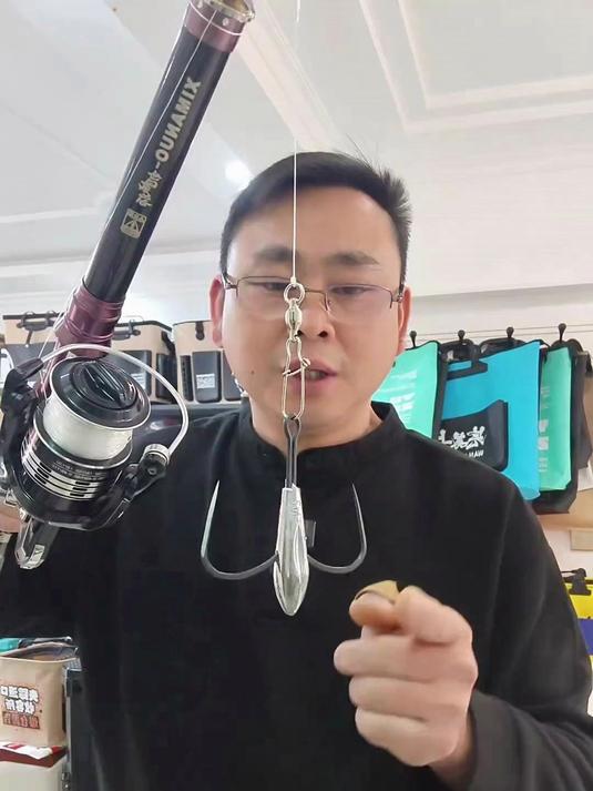 锚钩 锚鱼的季节又到了,如果你也喜欢用锚钩锚鱼,不妨带上几个