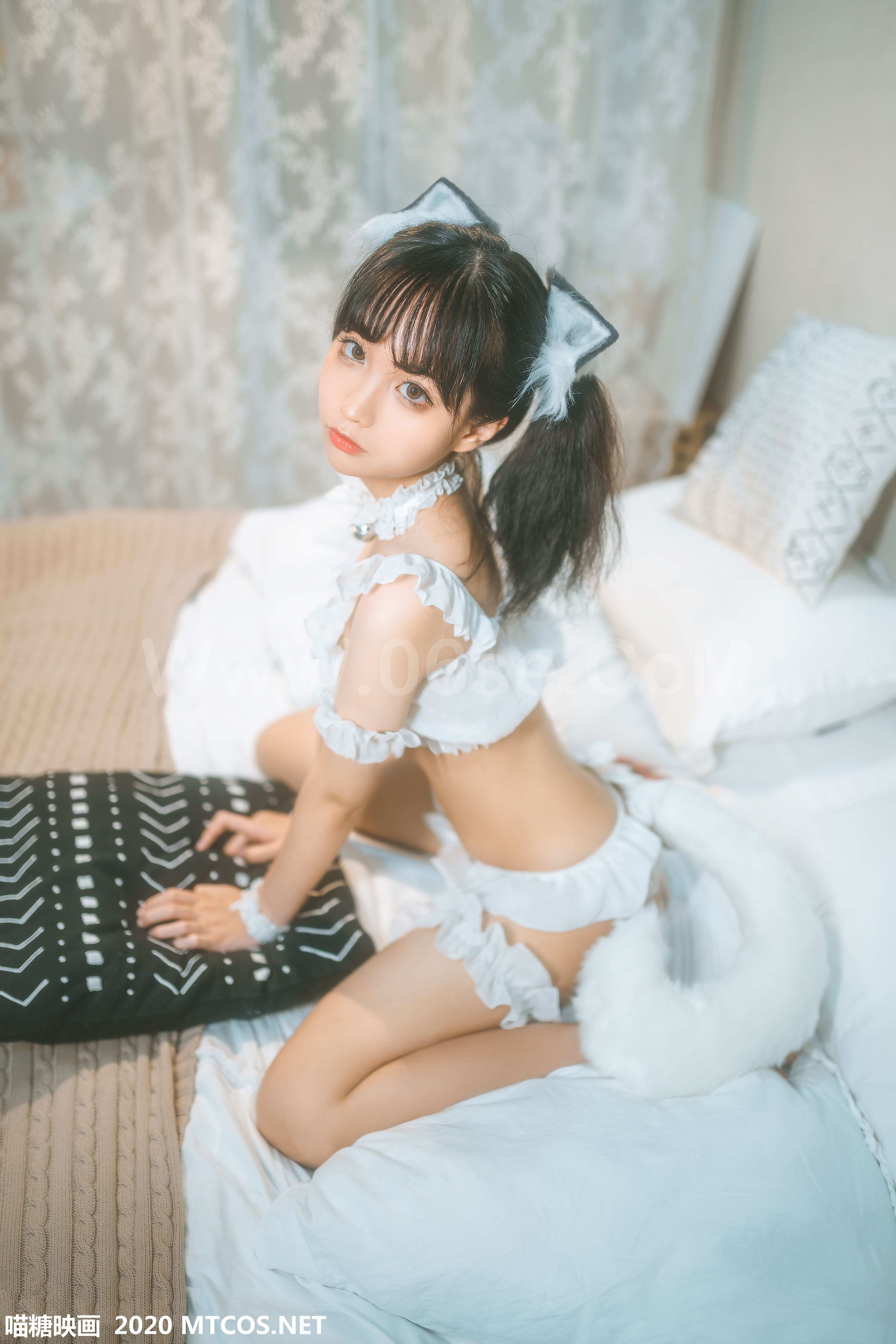 图片[2]-[MTCos] 喵糖映画 Vol.103 蠢沫沫 猫儿萝莉-六色网