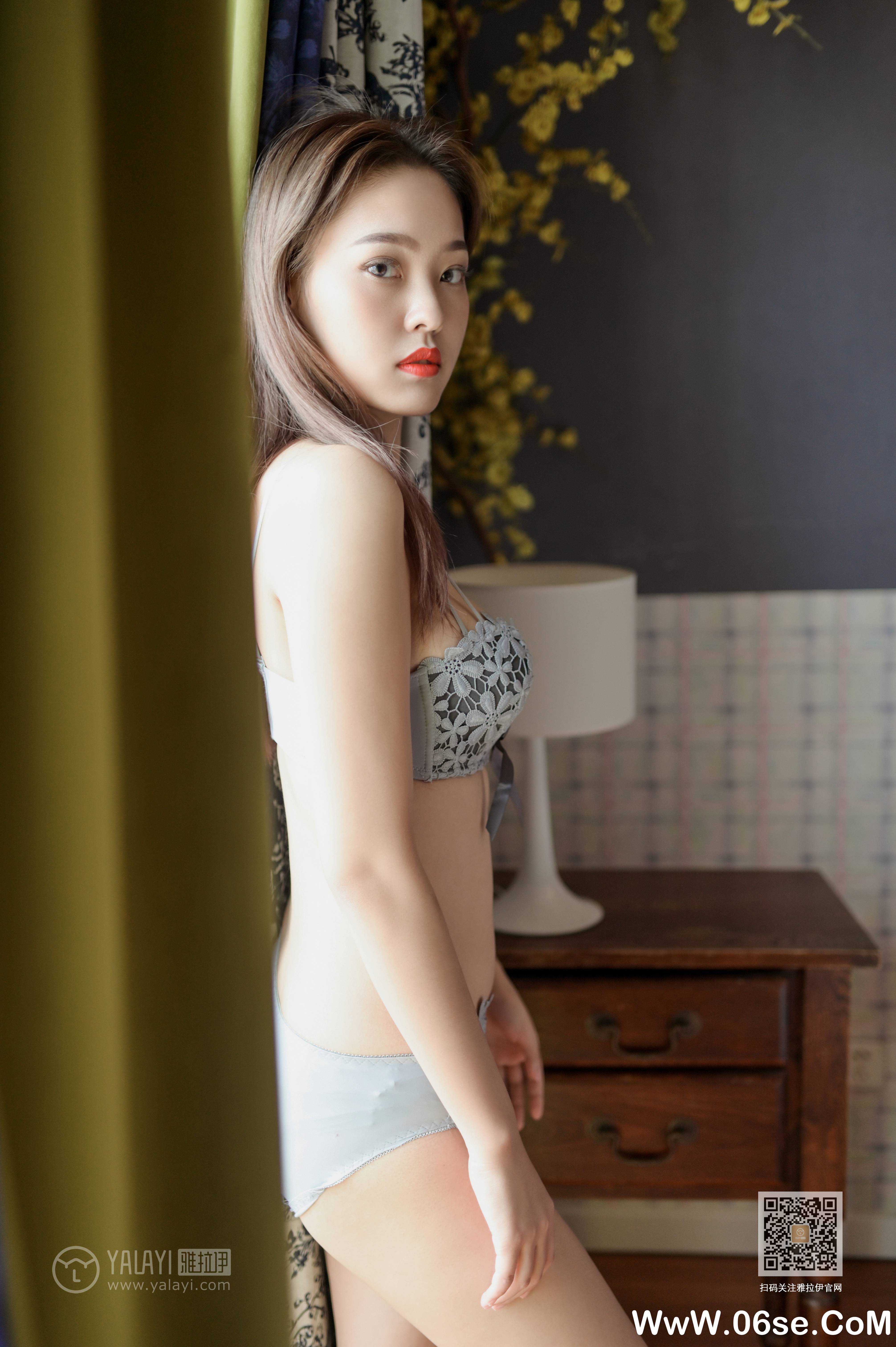 图片[41]-[YALAYI雅拉伊] 2019.11.22 NO.468 出尘《酒窝美少女》[44P+1P592M]-六色网