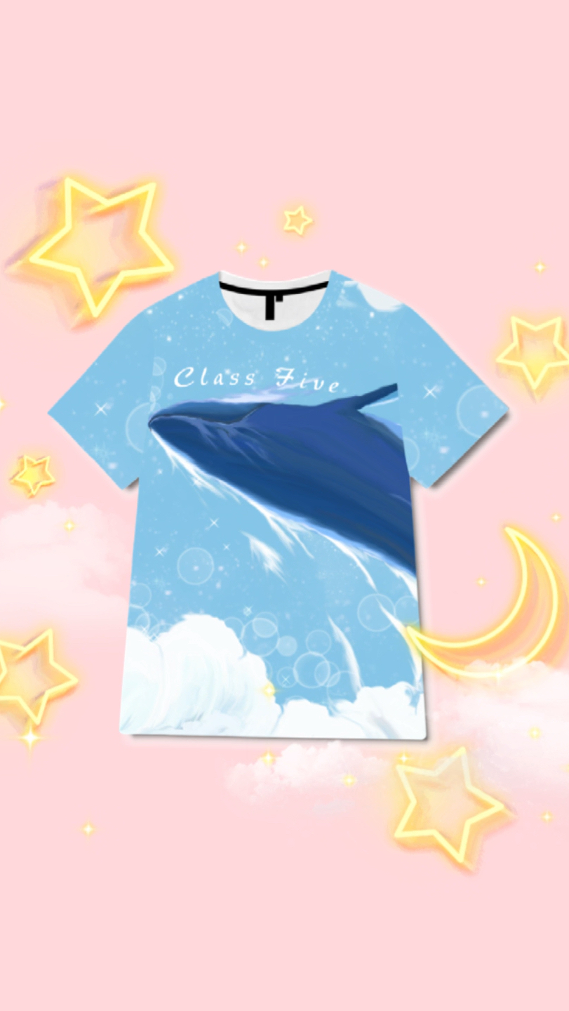 第156集:5班卡通鲸鱼班服这样设计也太可爱了吧。