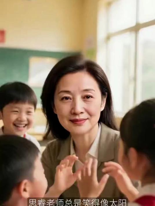 思睿曾被鱼尾纹缠得不敢笑，改善后孩子：老师的笑容又亮了