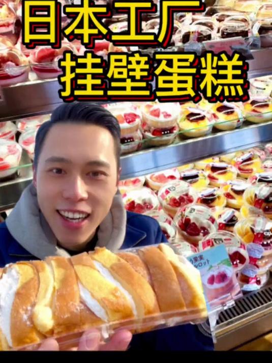 日本挂壁蛋糕工厂,价格真的太离谱了!