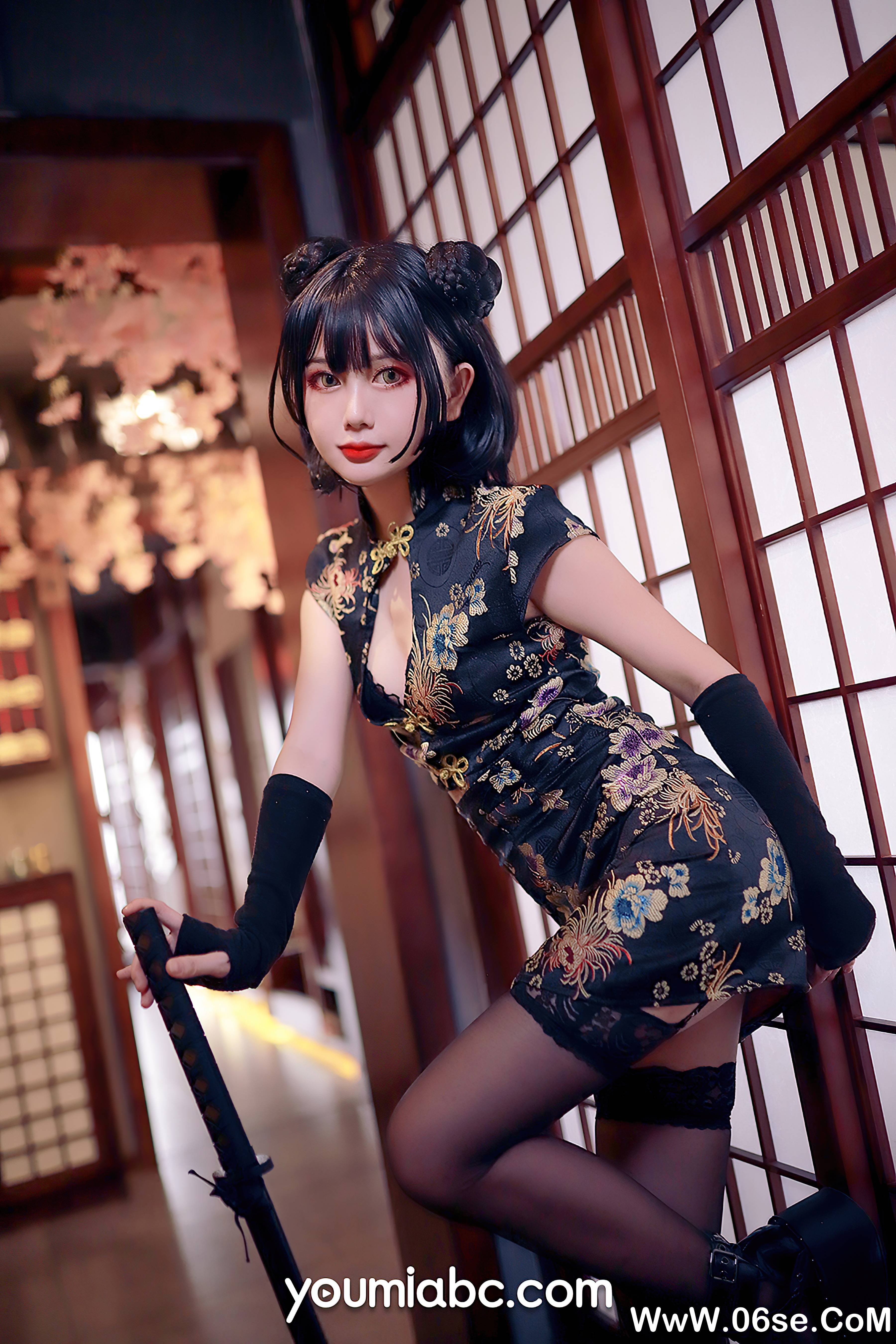 图片[11]-[YouMi尤蜜] 2020.12.12 旗袍武士娘 您的蛋蛋[32+1P649M]-六色网