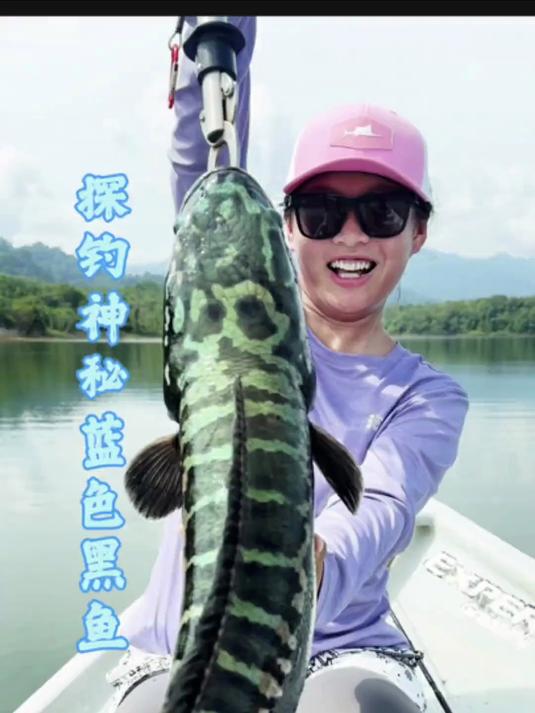 43. 探钓蓝色神秘稀有怪鱼！太凶残了！