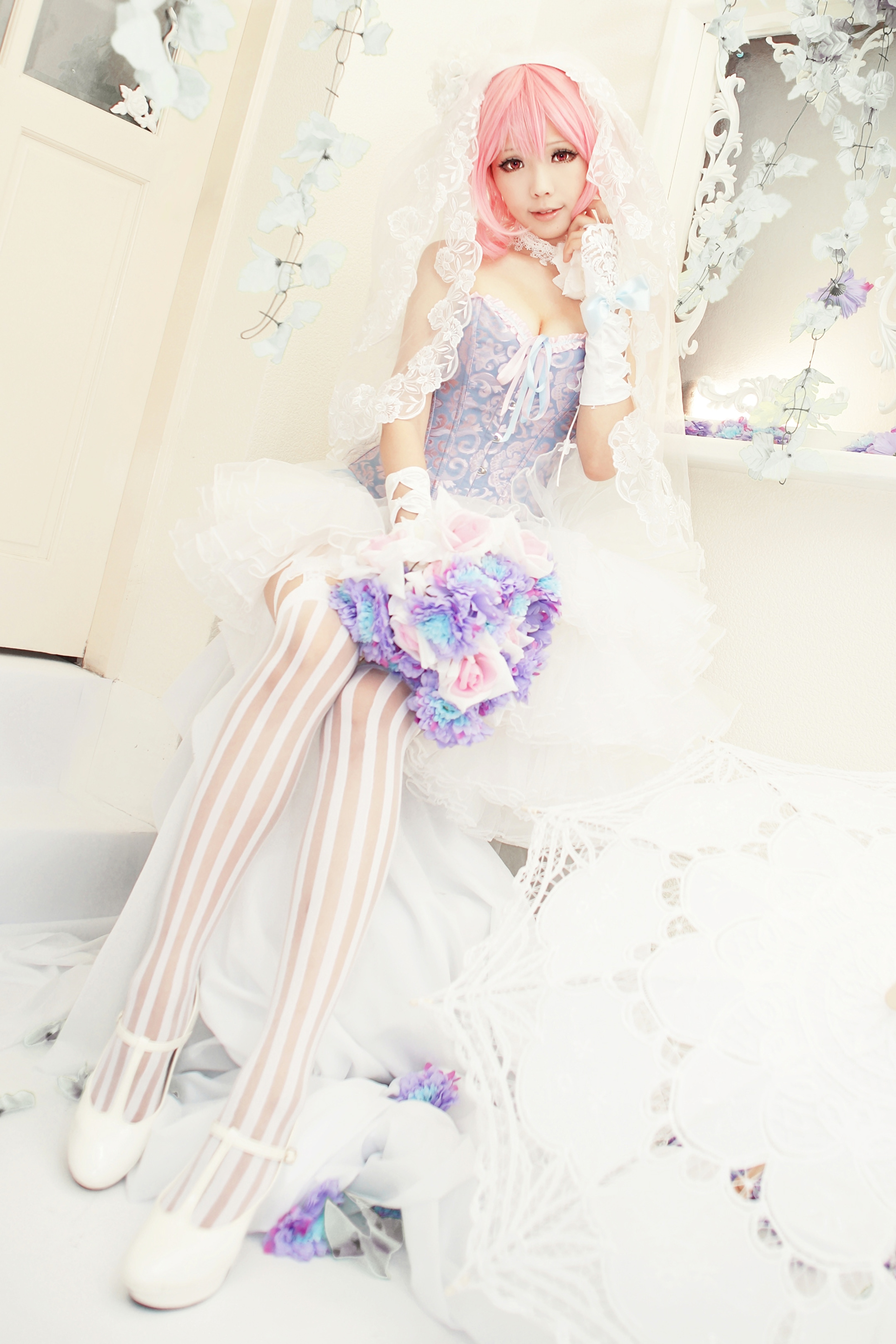 图片[67]-Ely_eee(ElyEE子) NO.058 — 西行寺幽々子[89P215M]-六色网
