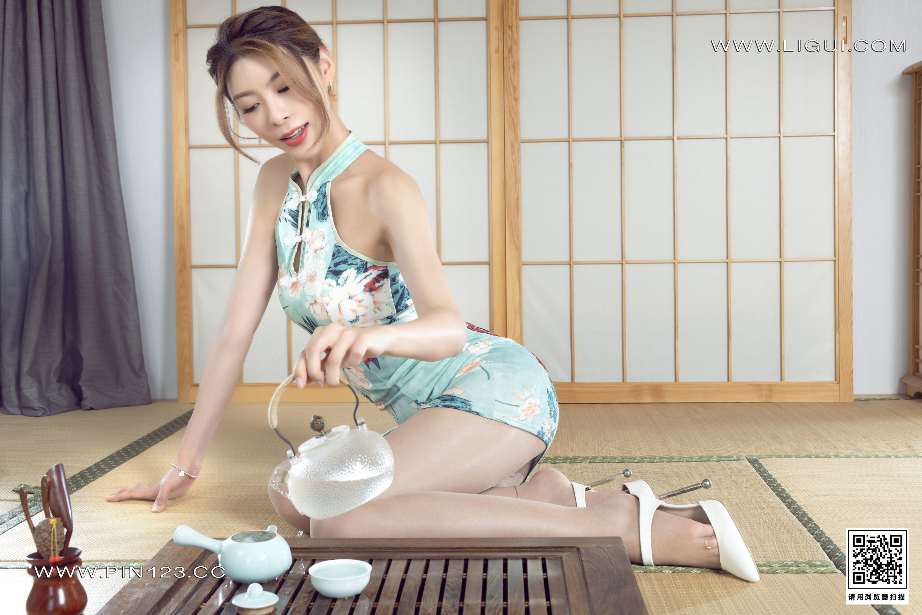 图片[72]-[Ligui丽柜] 2022.06.27《欲莲香盏》克拉拉-六色网