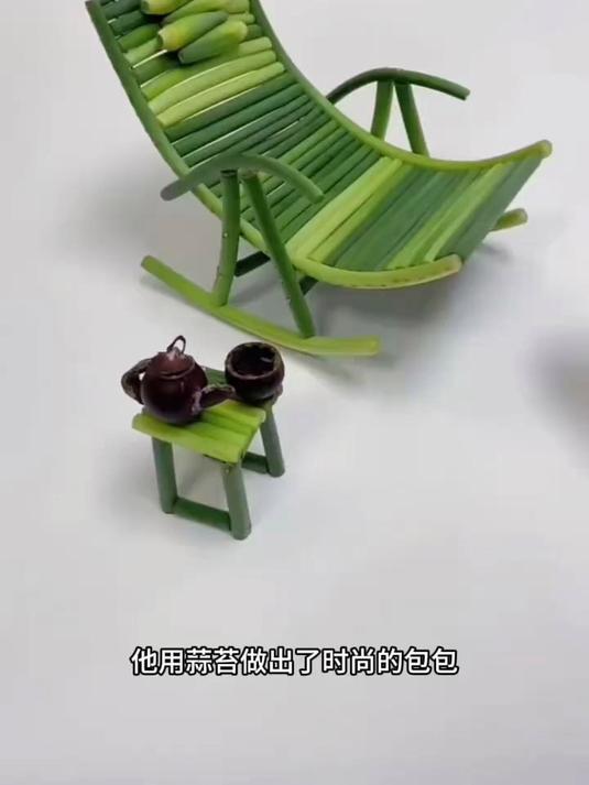 用蔬菜水果做出惊艳的手工艺术品!
