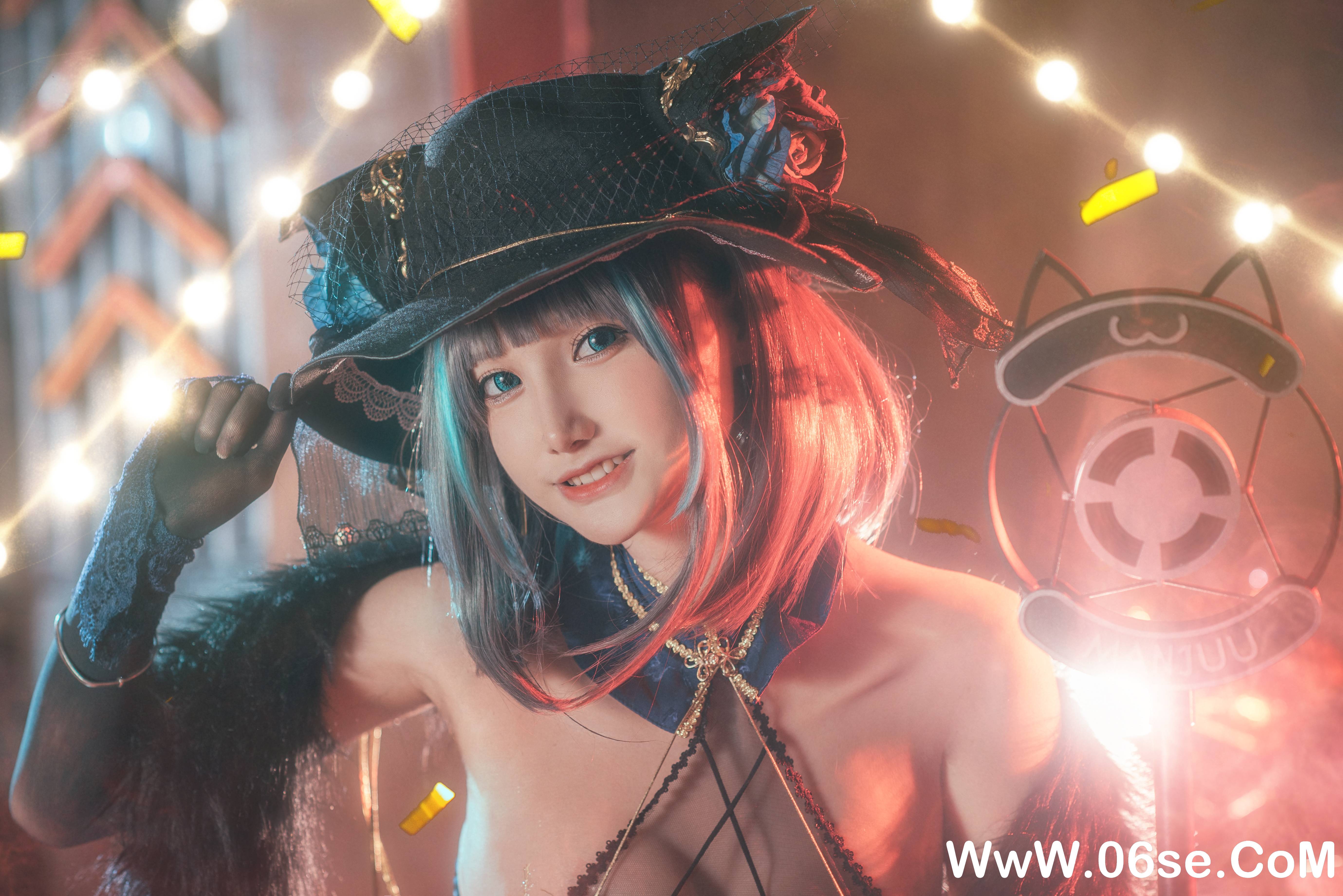 图片[2]-仙九Airi NO.017 — 柴郡旗袍 [22P369M]-六色网