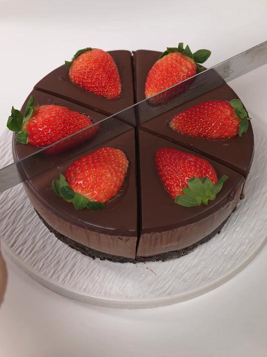 搅一搅就搞定生日蛋糕～草莓巧克力慕斯