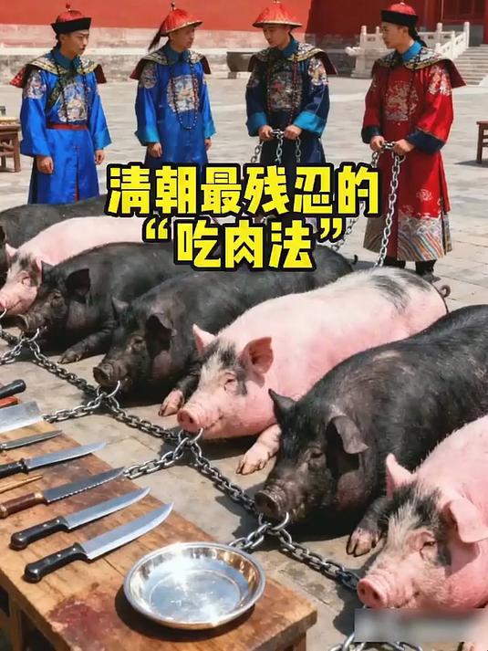 清朝最残忍的“吃肉法”！网友：毫无人性