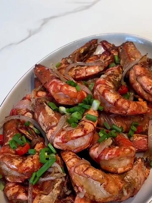 野生黑虎虾限量!虾壳薄脆肉紧实!