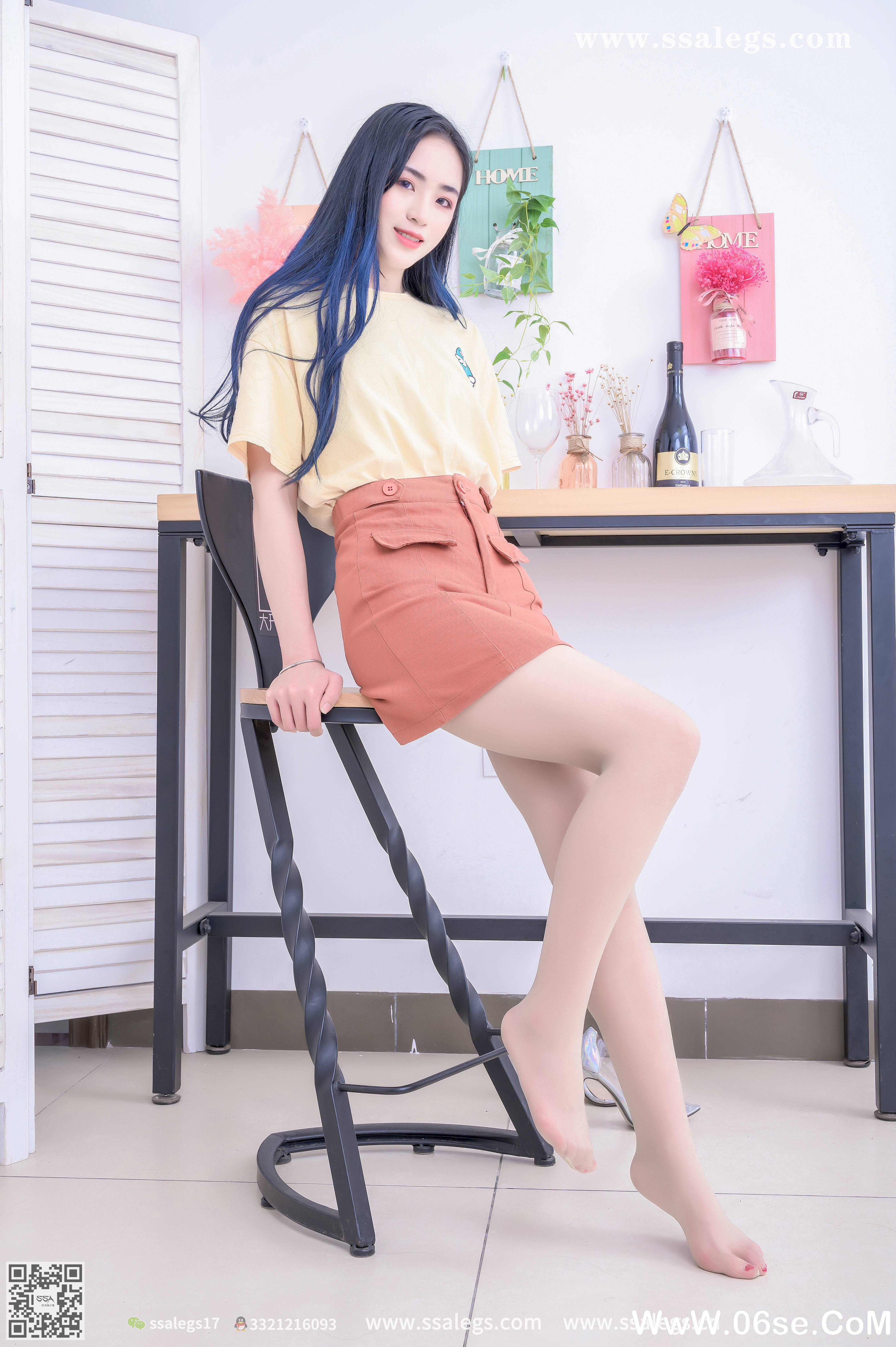 图片[118]-[SSA丝社] NO.355 茵茵第一次见面请多多关照[137P1.13G]-六色网