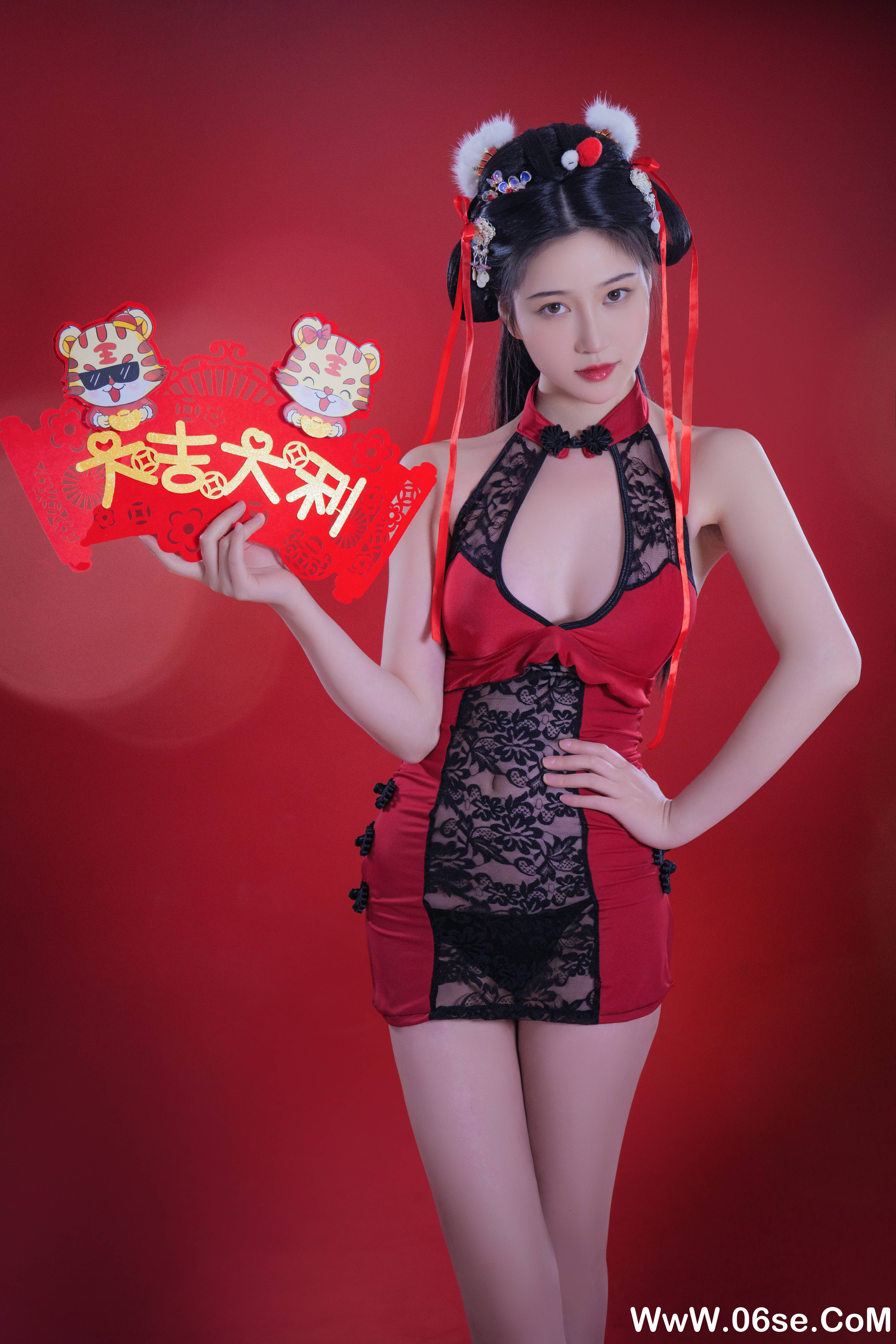 年年Nnian NO.011 — 拜年图 [26P480M]-六色网