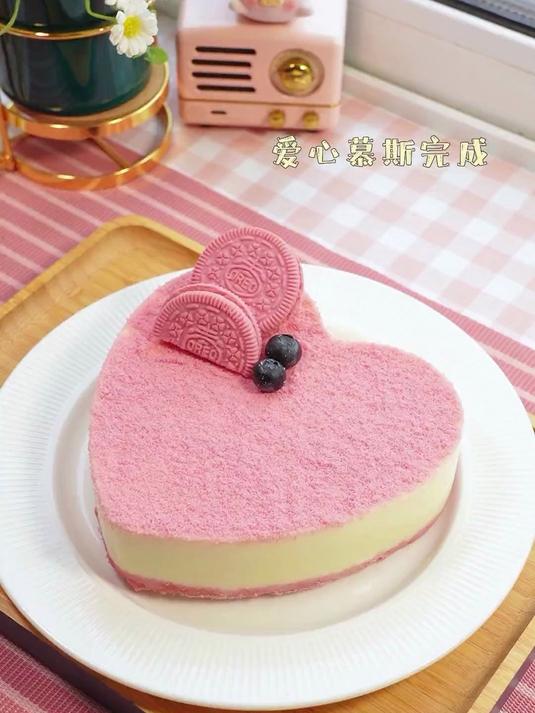 学会了这个慕斯蛋糕给你对象露一手