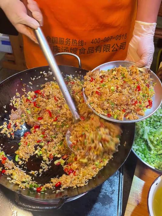 这一口牛肉炒饭吃下去,从清朝开始减肥