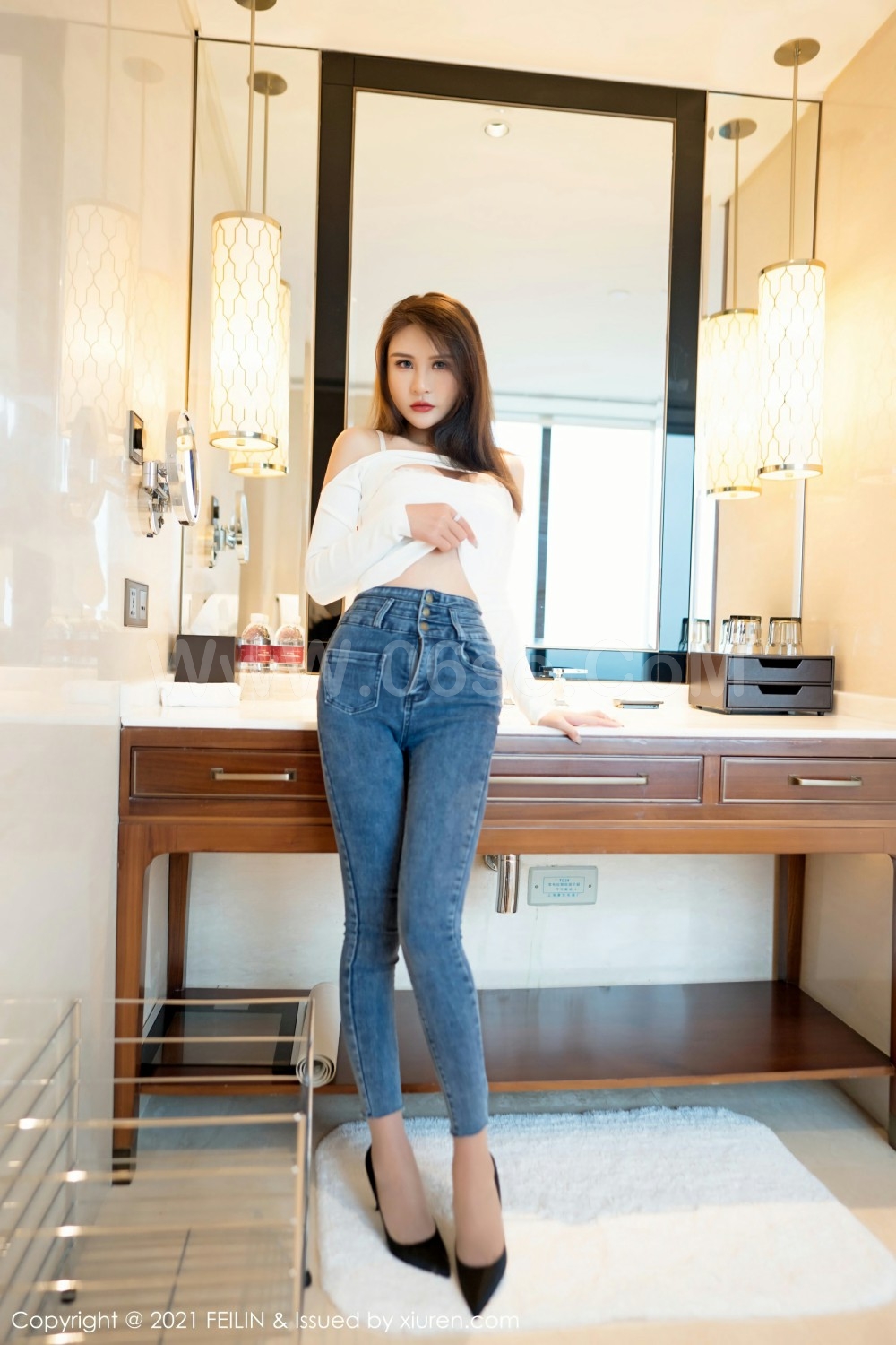 图片[22]-[FEILIN嗲囡囡] 2021.05.13 VOL.389 Emily顾奈奈-六色网