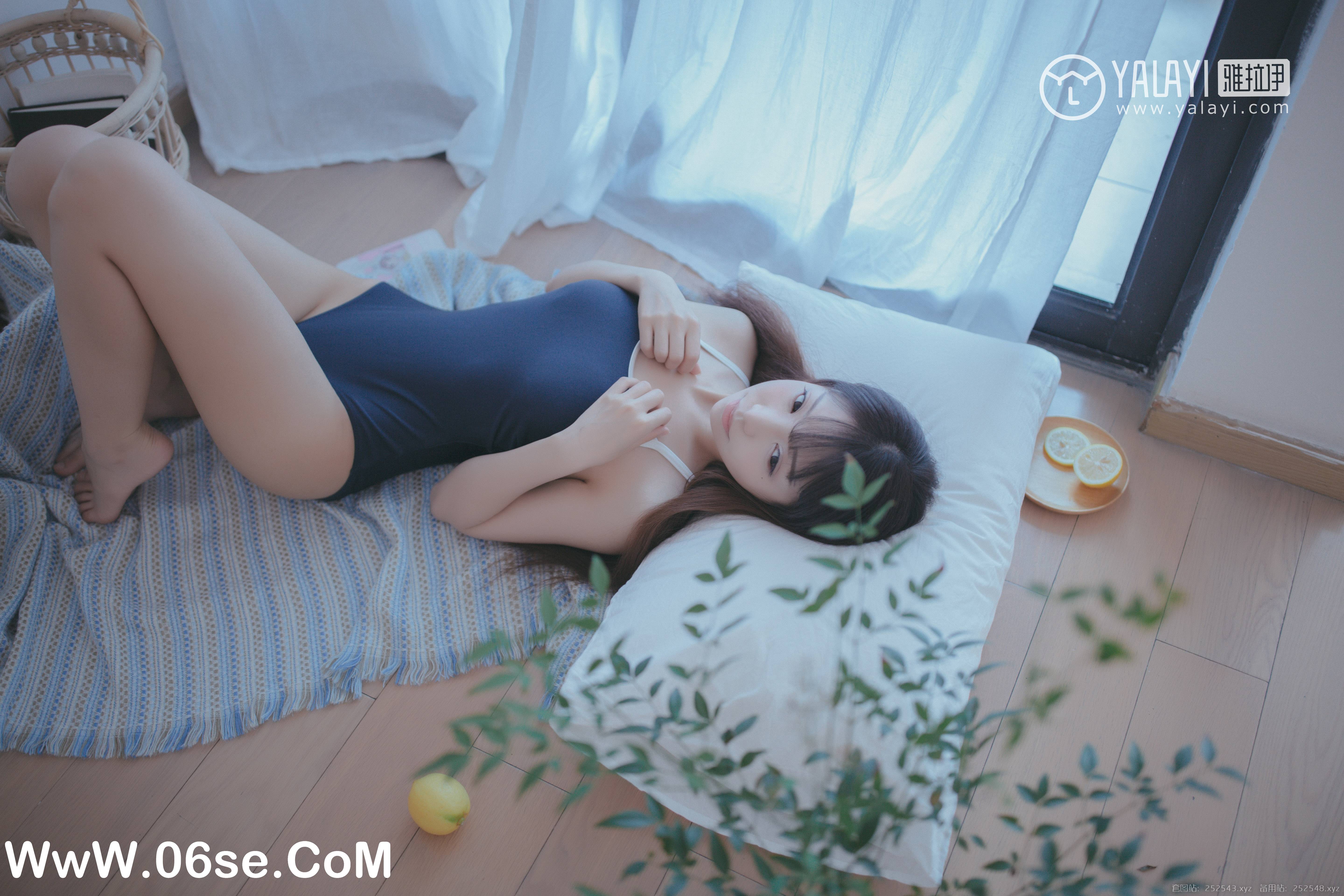 图片[23]-[YALAYI雅拉伊] NO.068 蓝帘幽梦 水花儿-六色网
